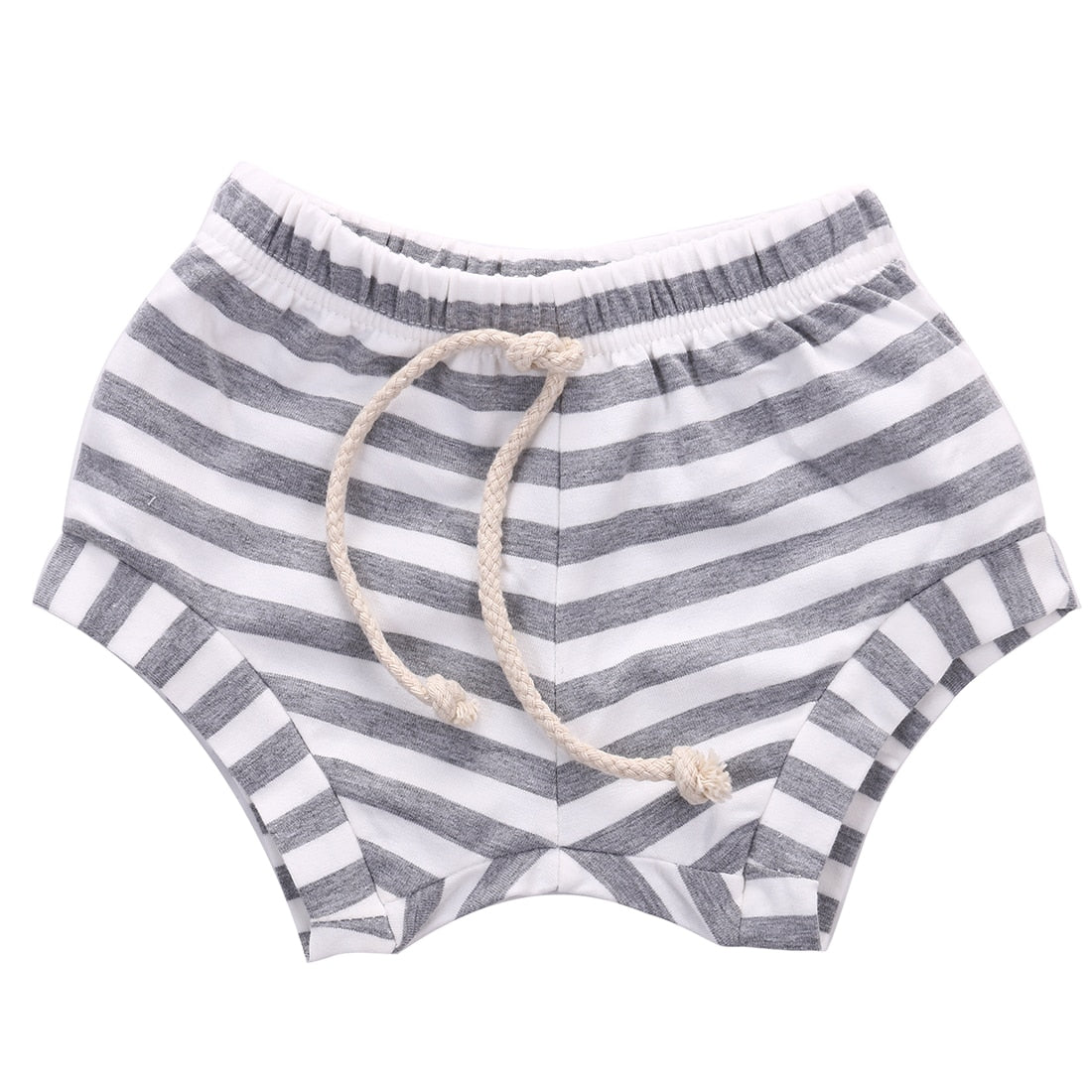Cute Infant Baby Boys Girls Baggy Shorts Bottoms Stripes Toddler Summer Bloomers - ebowsos