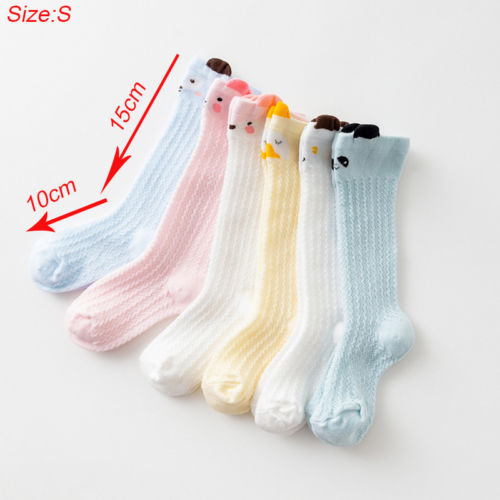 Cute Kid Baby Girl Toddler Knee High Long Pom Stockings Bow Cotton Casual Stockings - ebowsos