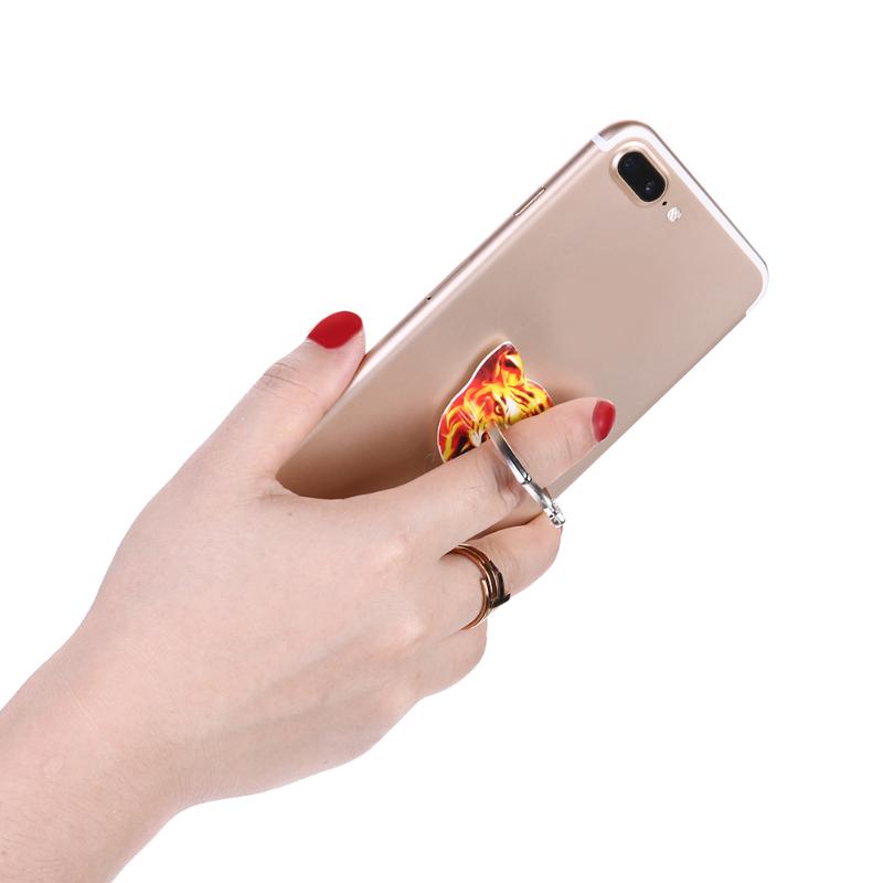 Cute Kitten Shape 360 Roating Finger Ring Mobile Phone Stand Holder for iPhone Samsung Huawei Xiaomi All Smart Phones Hot Sale - ebowsos