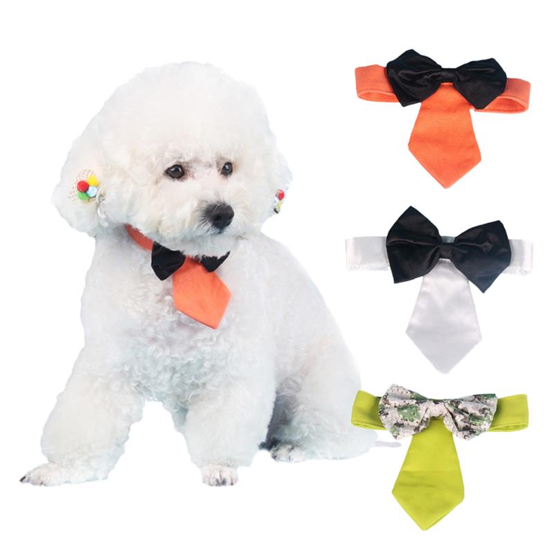 Cute Pet Dog Tie Stripe Cat Bow Tie Puppy Necktie For Small Dogs Collar Grooming Bright Spot Pet Supplies-ebowsos