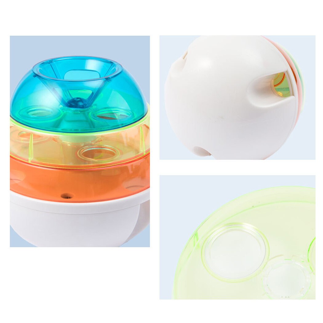 Cute Pet Toy Educational Toy Automatic Leaking Device Pet Food Ball Creative Automatic Dispensing Tumbler Interactive Pet Toy-ebowsos