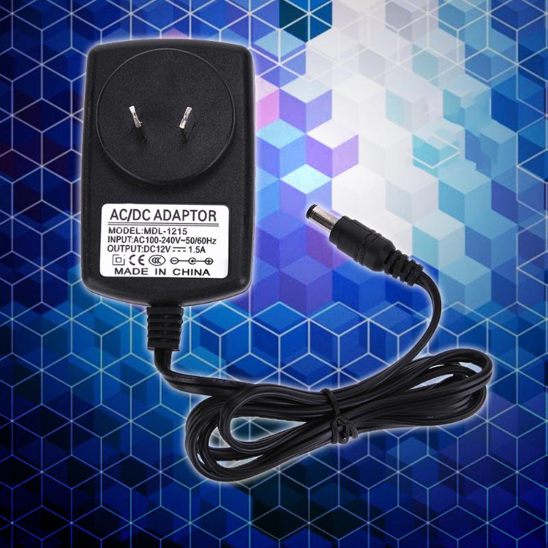 DC12V 1.5A Converter Adapter AC to DC Converter Switching Power Supply Adapter 5.5*2.5 mm Converter Adapter  AU, EU, UK, US Plug - ebowsos