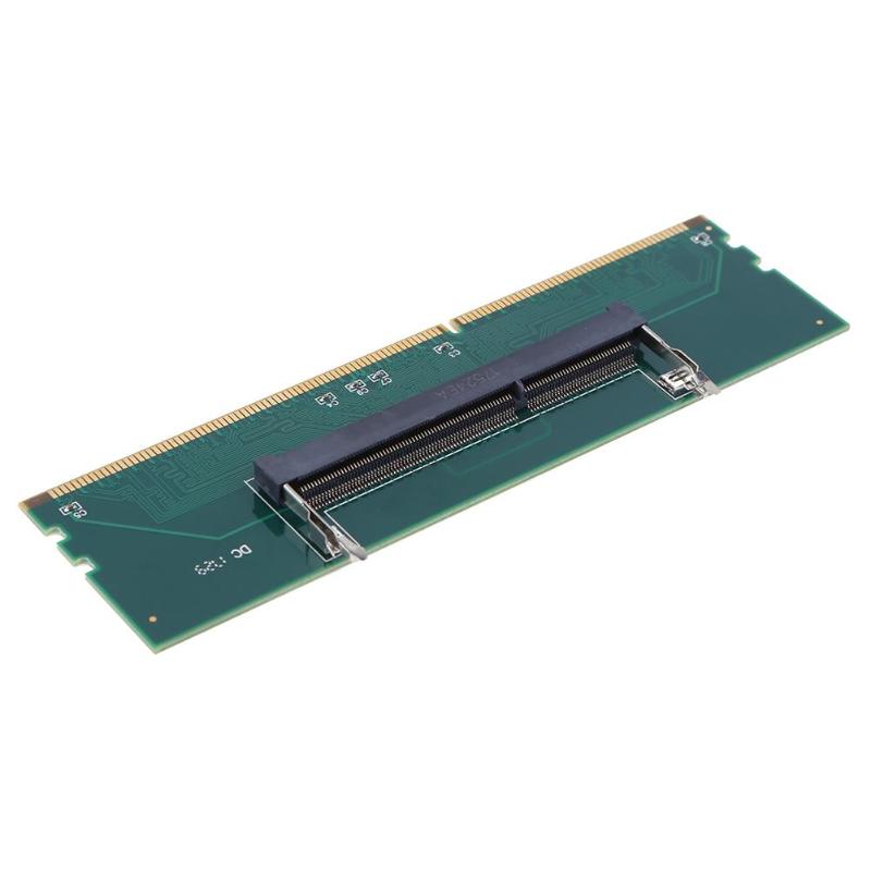 DDR3 Laptop SO-DIMM to Desktop DIMM Memory RAM Connector Desktop Adapter Card Memory Tester Adapter Card - ebowsos