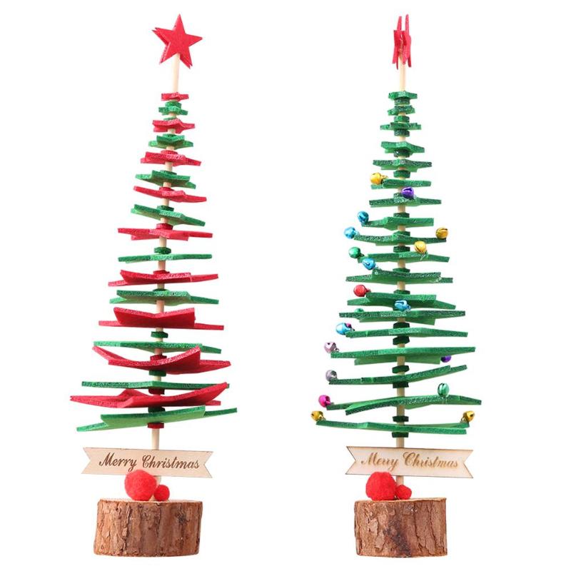 DIY Non-woven Fabric Christmas Tree Material Package Kits Xmas Tree Decor - ebowsos