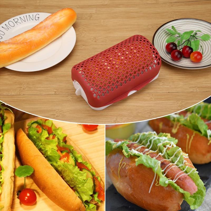 DIY Sausage Bread Making Mold Hot Dog Maker Mould Microwave Kitchen Gadget - ebowsos