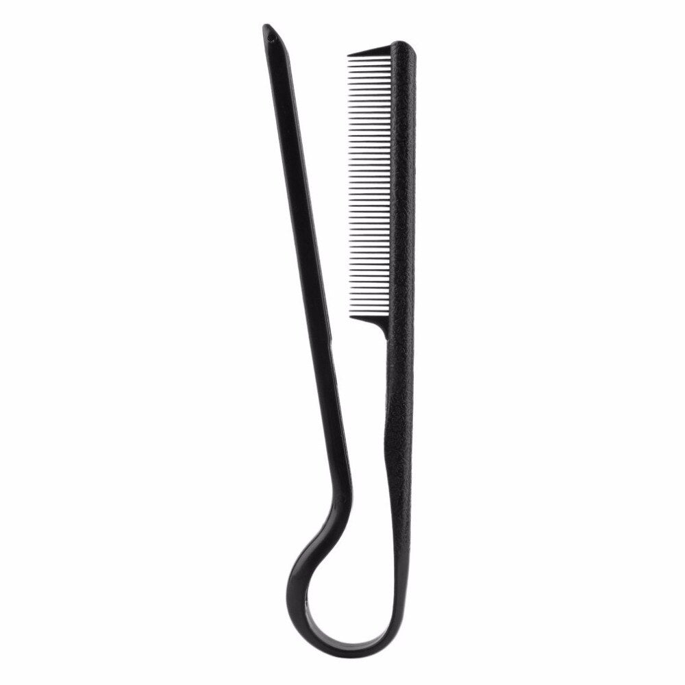 DIY Styling Straightening V Comb Clip-Type Hairdressing Hair Straightener Drop Shipping - ebowsos