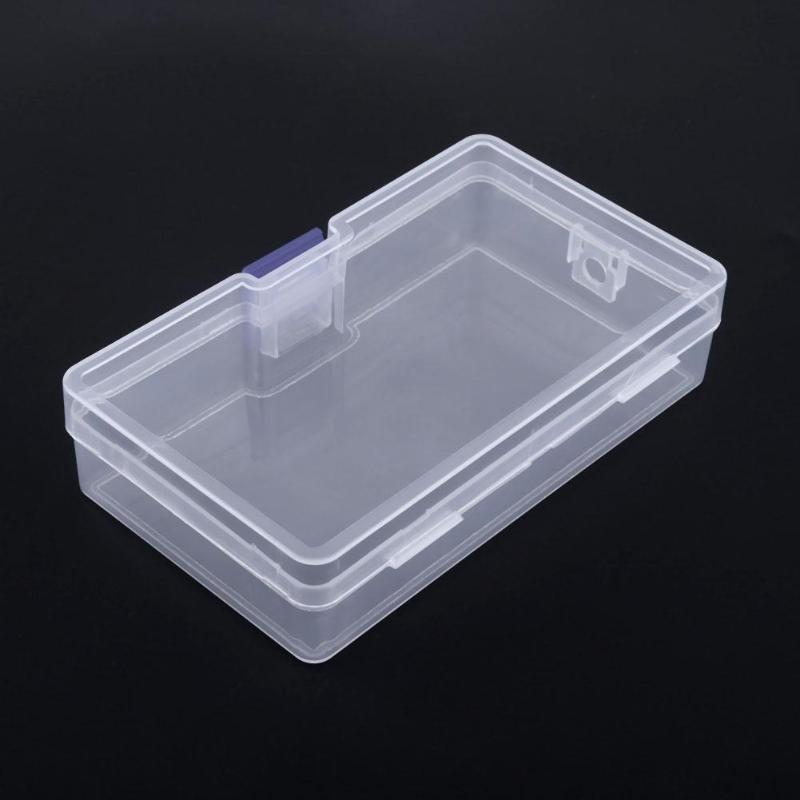 DIY Toolbox Electronic Plastic Parts Waterproof Transparent Tool Box SMD SMT Screw Containers Component Storage Case durable - ebowsos