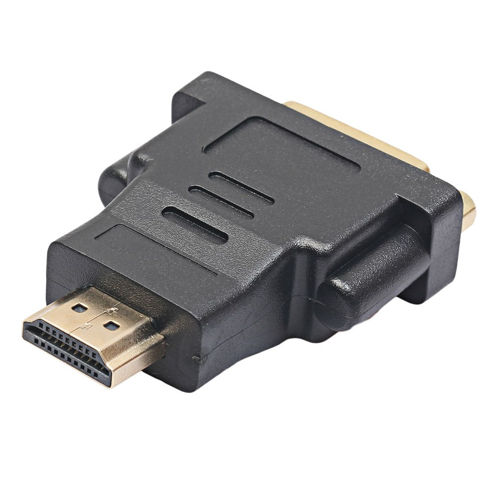 DVI-I Dual Link 24+5pin Female to HDMI Male Gold Plated Converter Adapter for HDTV DVD LCD - ebowsos