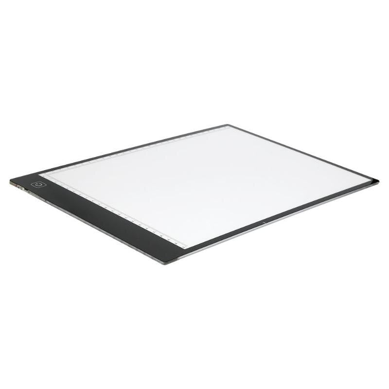Digital A4 LED Graphic Tablet Display Panel Luminous Stencil Graphic Artist Thin Art Stencil Draw Board Light Box Tracing Tablet - ebowsos