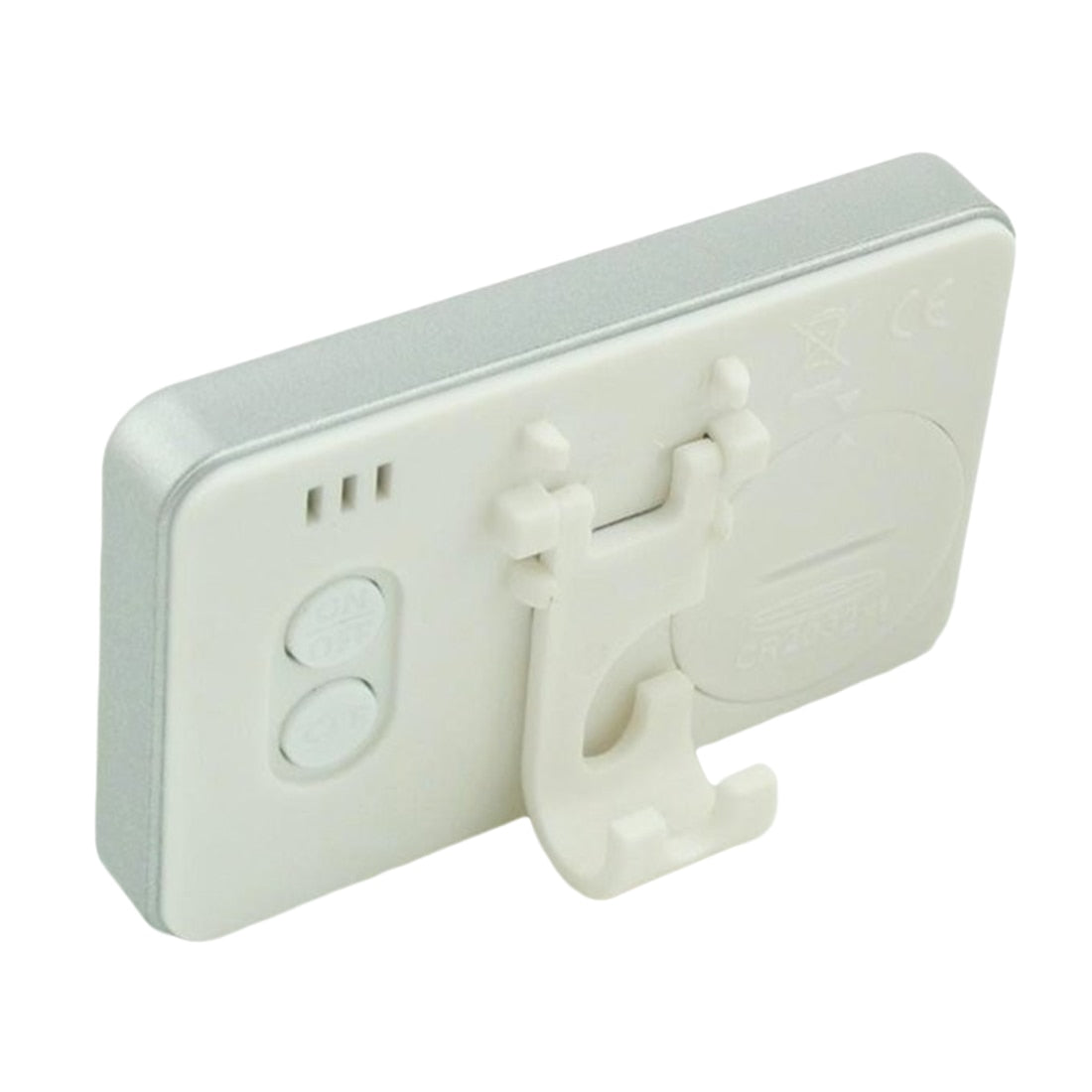 Digital LCD Room Thermometer Indoor Outdoor Temperature Meter W/Magnet Hook for Home Office Kitchen Refrigerator Thermometer - ebowsos