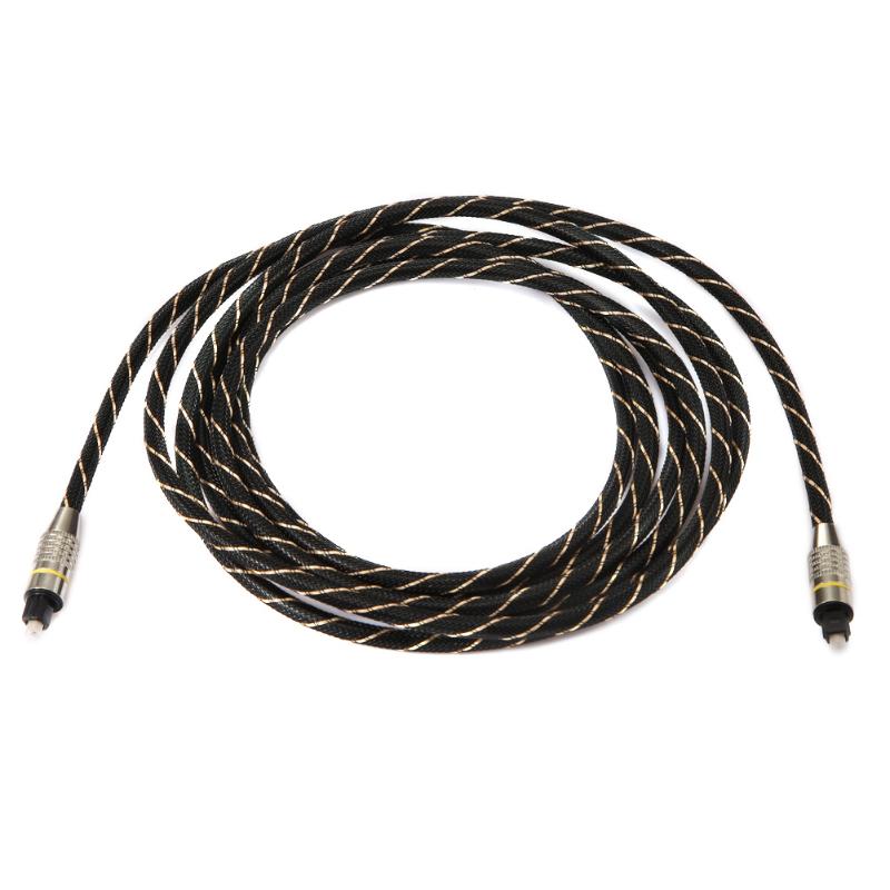 Digital Optical Audio Cable Fiber Toslink Male Optic Cable OD6.0 Toslink Male to Toslink Male for SOUND BAR BluRay Player CD DVD - ebowsos