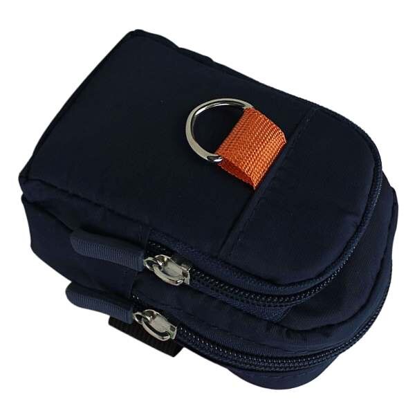 Double Zipper Wrist Bag Arm Mobile Phone Key Package Coin Purse Bag - ebowsos