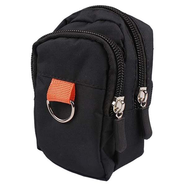Double Zipper Wrist Bag Arm Mobile Phone Key Package Coin Purse Bag - ebowsos