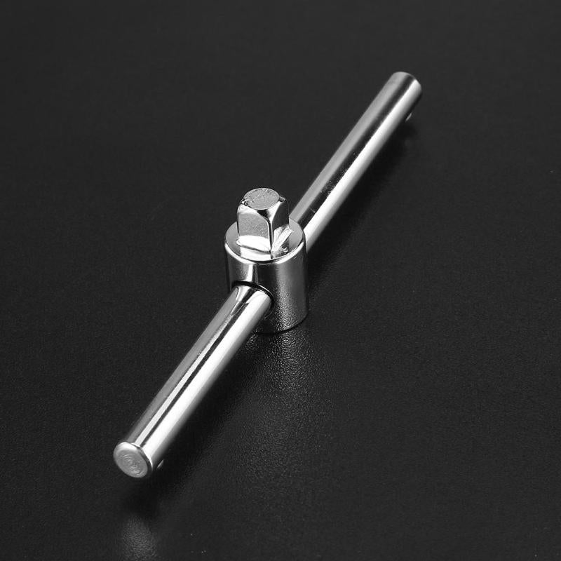 Driver Socket Wrench Extension Sliding Bar T-handle Spanner Connector Rail - ebowsos