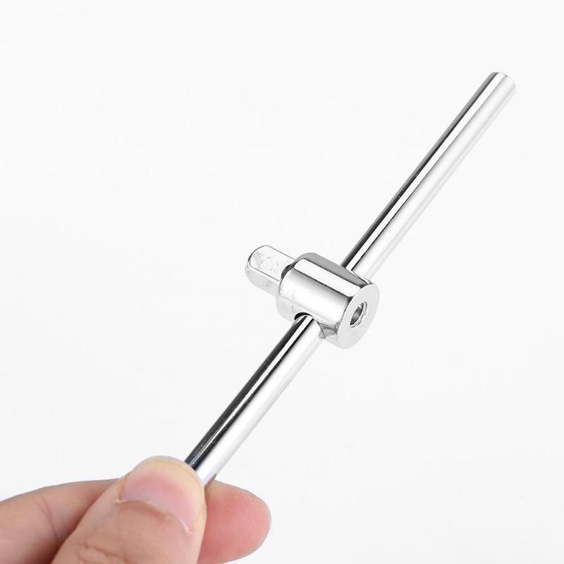 Driver Socket Wrench Extension Sliding Bar T-handle Spanner Connector Rail - ebowsos