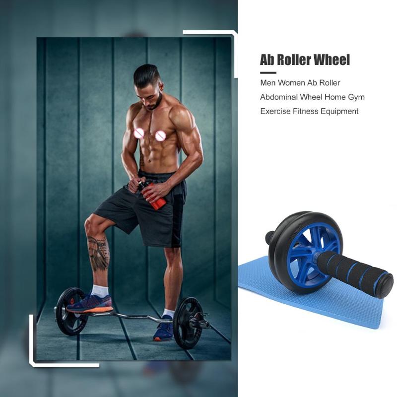 Durable Ab Roller Wheel Multi-function Ab Roller Men Women Abdominal Wheel Home Gym Workout Exercise Fitness Equipment-ebowsos