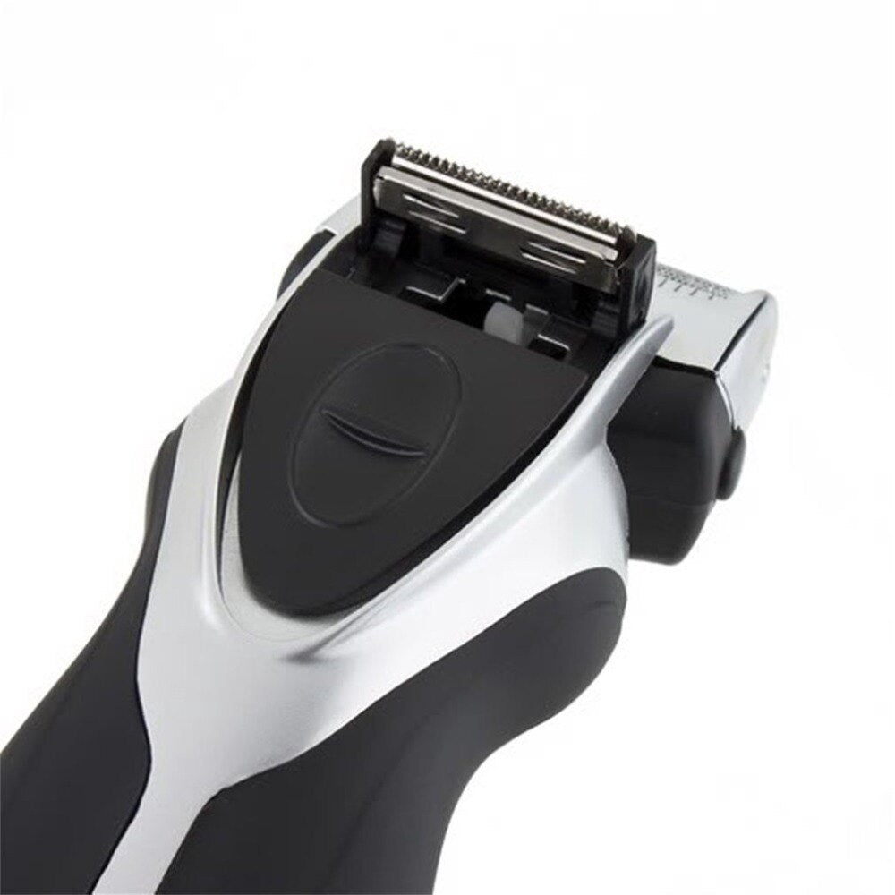 Durable And Convinient Men Rechargeable Cordless Electric Shaver Razor Trimmer Facial Double For Edge Foil 220V EU Plug - ebowsos
