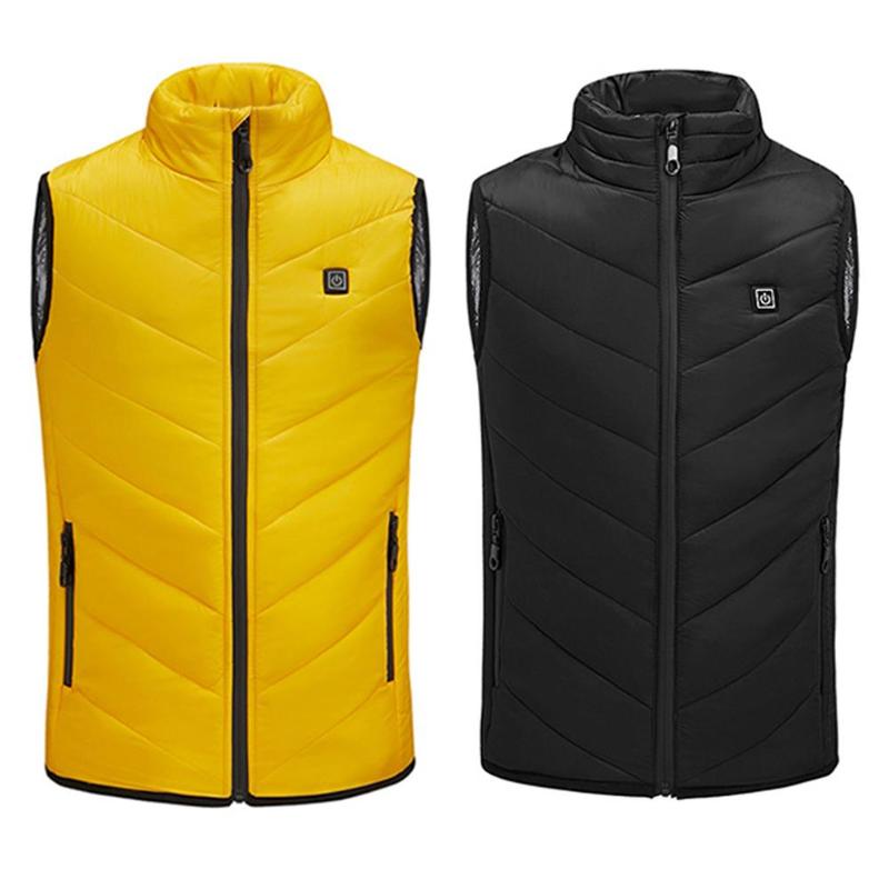 Durable Hiking Vests Classic Delicate Texture Children Kids Electric Heated Vest Heating Winter Outdoor Thermal Vest Jacket-ebowsos