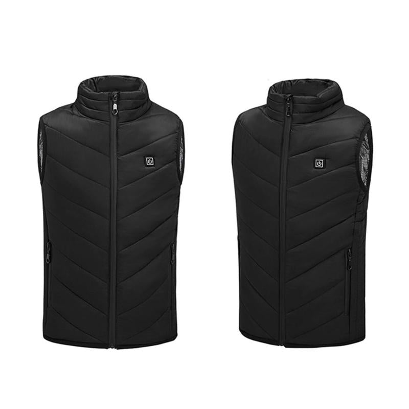 Durable Hiking Vests Classic Delicate Texture Children Kids Electric Heated Vest Heating Winter Outdoor Thermal Vest Jacket-ebowsos