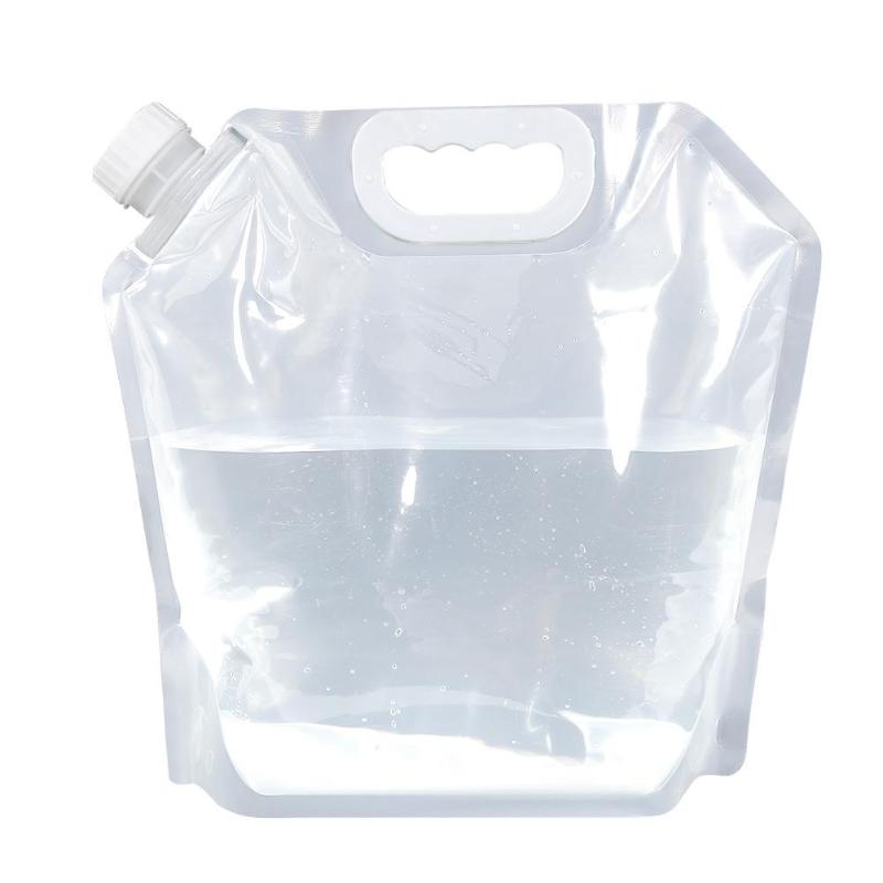 Durable Water Bags Delicate Design 4pcs Folding Water Storage Container Portable Outdoor Camping Water Carrier Bags-ebowsos