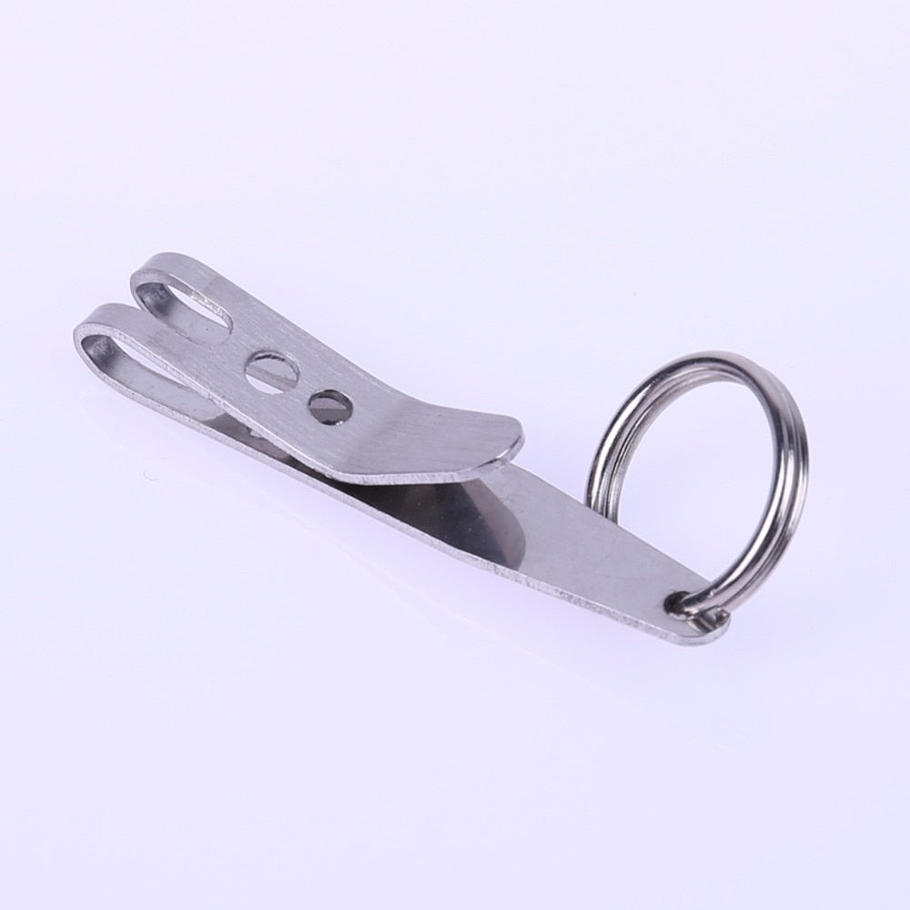 EDC Tool Bag Suspension Clip with Key Ring Carabiner Outdoor Travel Camping Quicklink Tool-ebowsos