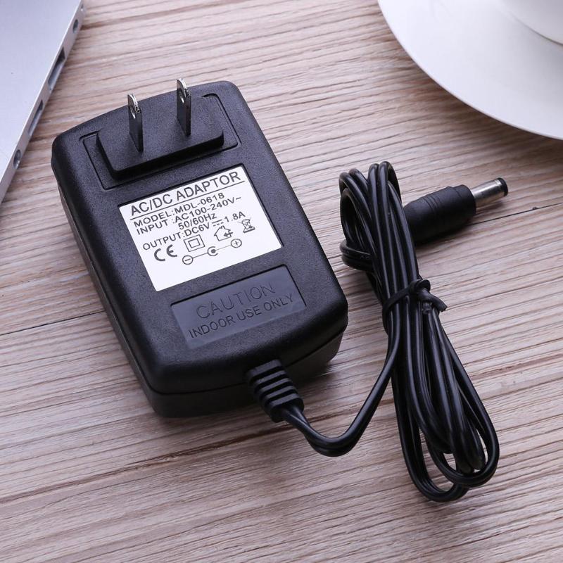 EU, US, AU standard 6V 1.8A AC to DC Power Adapter Converter 5.5*2.5mm  Power Supply Adapter for Breast Pump - ebowsos