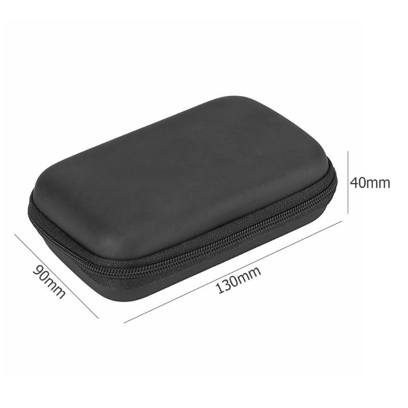 Earphone Holder Case Storage Carrying Hard Bag Box Case For Earphone Headphone Accessories Earbuds Memory Card USB Cable New - ebowsos