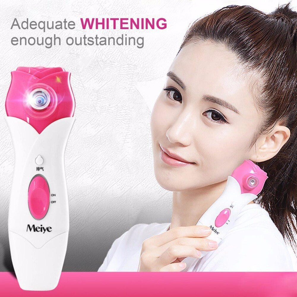 Electric Blackhead Remover Facial Pore Cleanser Dirt Pimple Remover Facial Skin Care Device Battery Powered Vacuum Beauty Tool - ebowsos