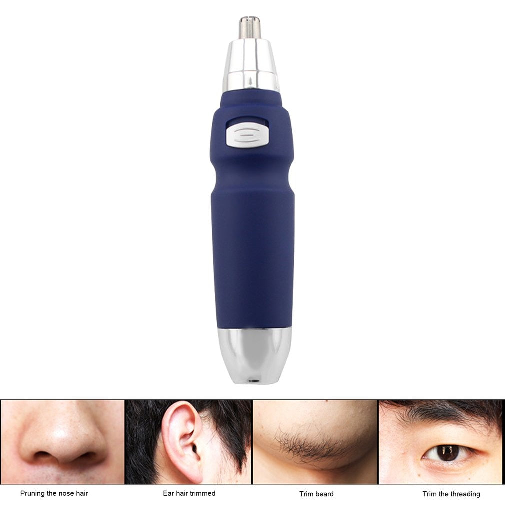 Electric Ear Nose Hair Trimmer Shaver Clipper Cleaner Shaving Scraping Eyebrow Shaping Safe Face Care Shaving Device - ebowsos