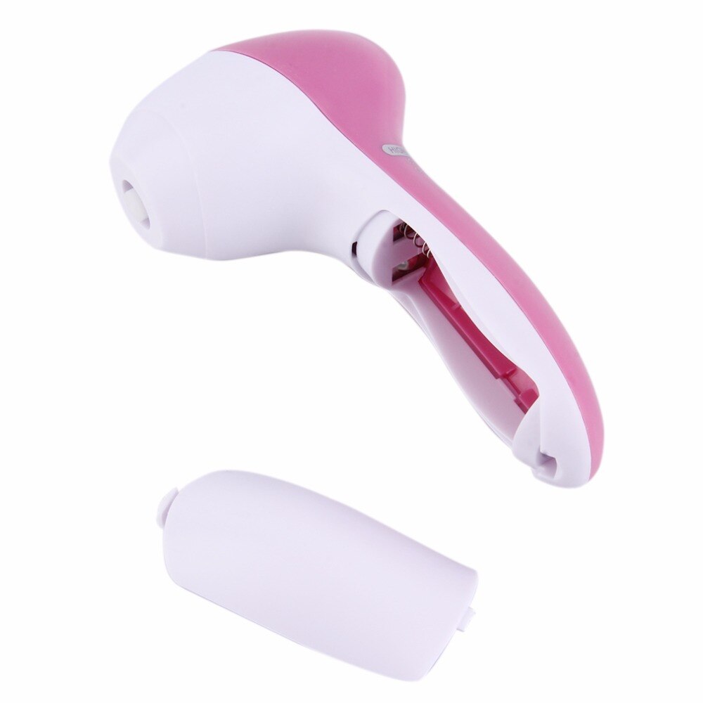 Electric Facial Washing Brush Cleaning Machine Face Skin Care Tool Vibrator Massager Beauty Tool Replaceable Head Brush - ebowsos