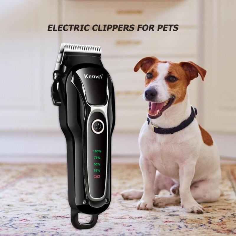 Electric Pet Dogs Cats Hair Grooming Trimmer Beauty Scissors Pet Hair Clipper EU Beautiful Angled Blade Movement Angle - ebowsos