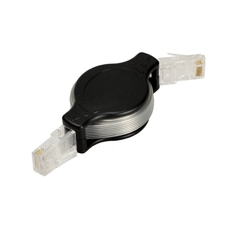 Ethernet LAN Internet Network Cable Portable RJ45 Ethernet LAN Internet Network Cable Retractable for Computer Router - ebowsos