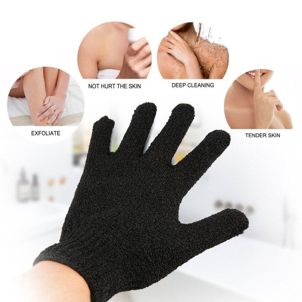 Exfoliating Gloves Full Body Scrub Dead Cells Soft Skin Blood Circulation Shower Bath Spa Exfoliation Accessories - ebowsos