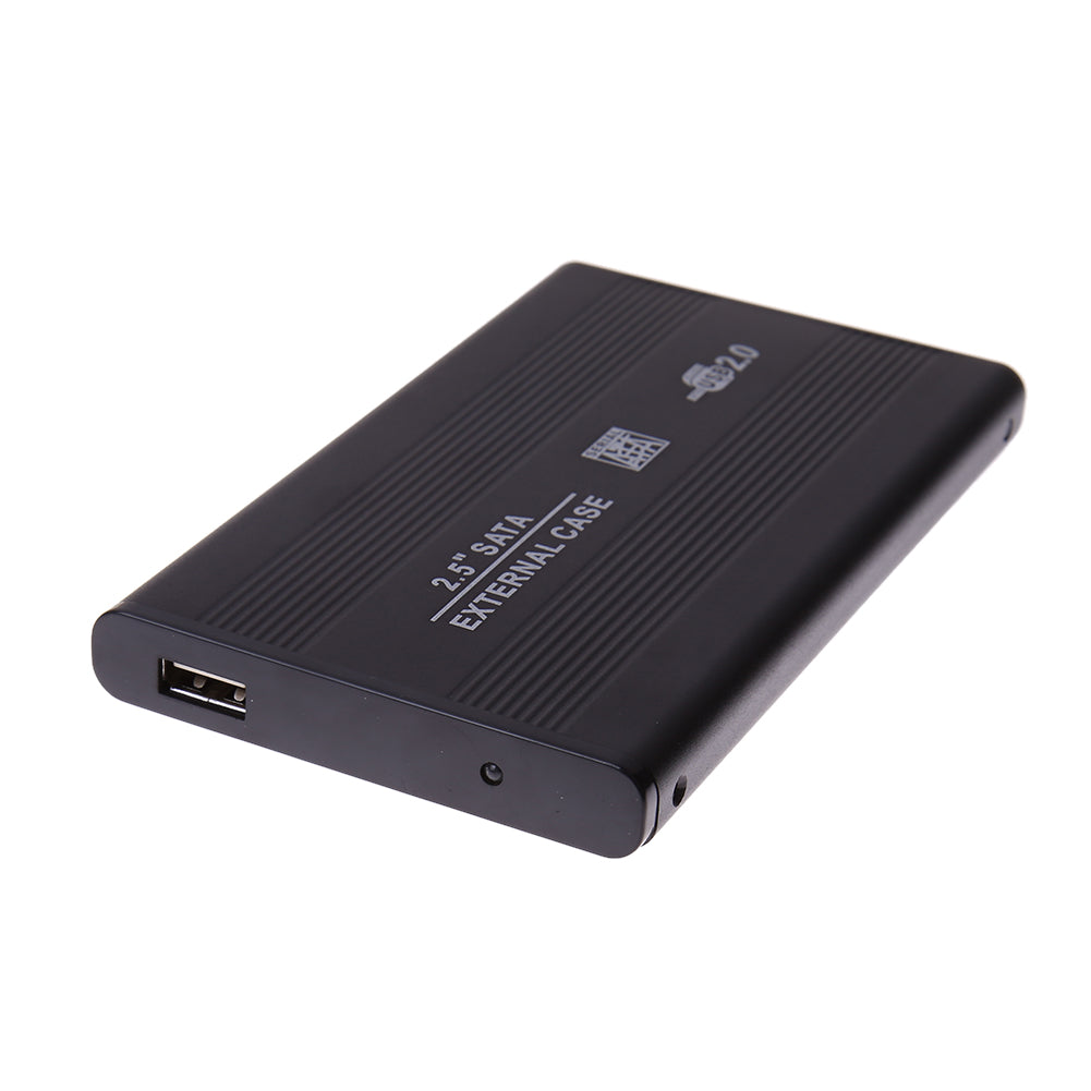External Aluminum Alloy Case Hard Drive HDD Enclosure Mobile Hard Disk Box USB2.0 Portable Laptop SATA 2.5"HDD Box - ebowsos