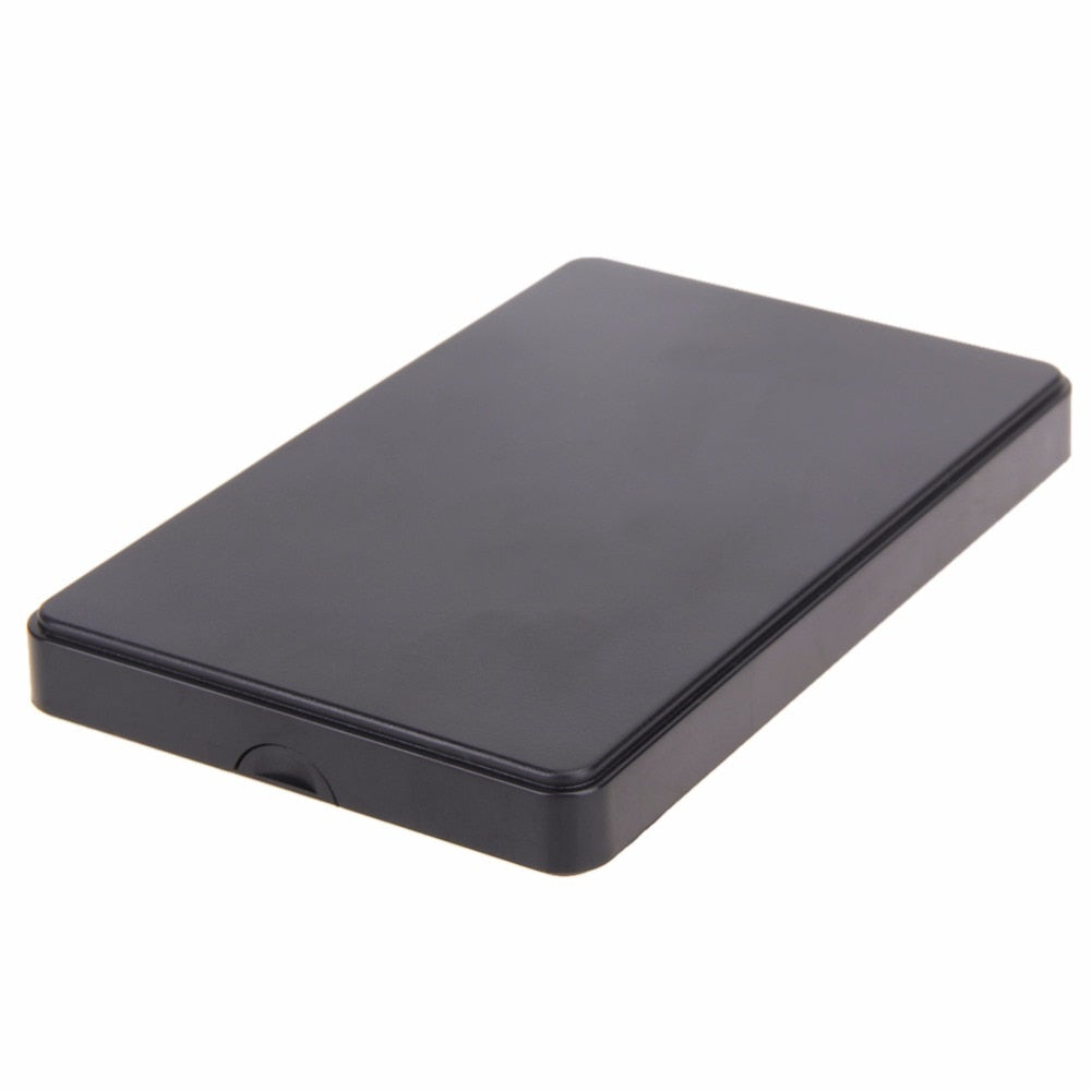 External HDD Enclosure for Hard Disk USB2.0 Sata Portable Case 2.5" Inch Hdd Hard Drive Case High Quality Black HDD Box Hot Sale - ebowsos