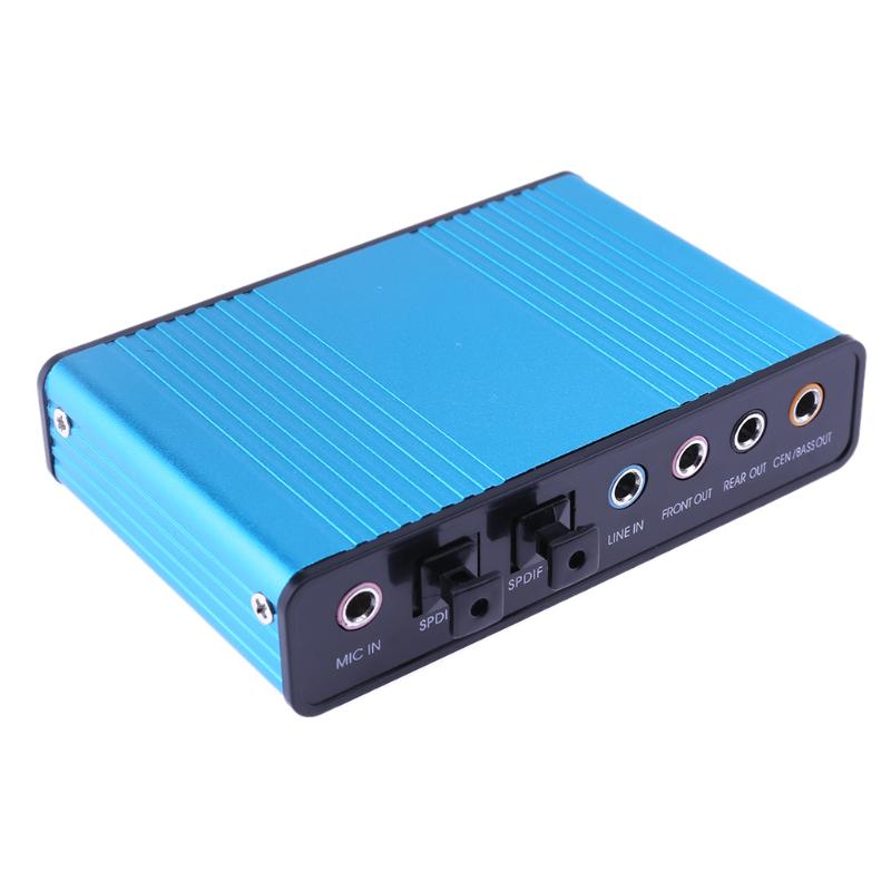 External USB Sound Card Channel 5.1 7.1 Optical Audio Card Adapter Audio Card Converter Chipset for PC Laptop Audio Adapter - ebowsos