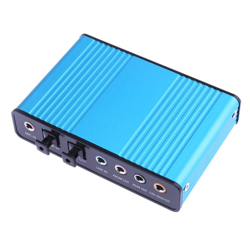 External USB Sound Card Channel 5.1 7.1 Optical Audio Card Adapter Audio Card Converter Chipset for PC Laptop Audio Adapter - ebowsos