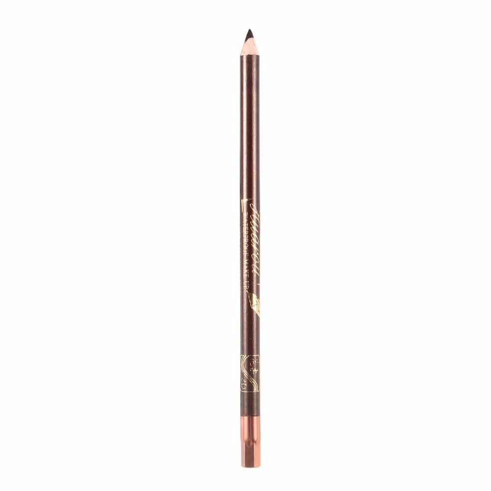 Extra Long Excellence Eyebrow Eye Liner Pencil Brown With Sharpener Lid Facial Cosmetic Make Up Beauty Pencil - ebowsos