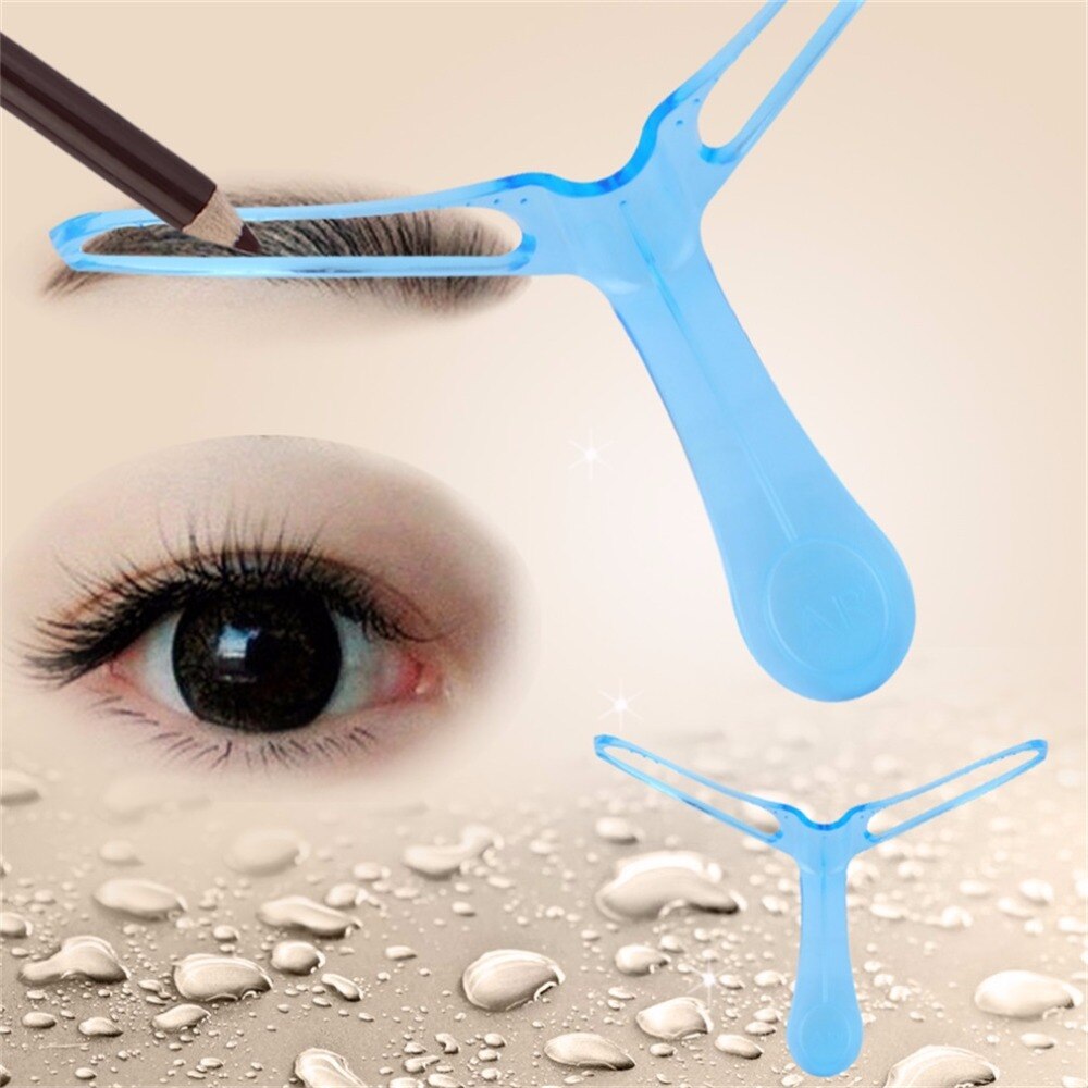 Eyebrow Template Stencil Grooming Shaping Helper DIY Makeup Tool Beauty Make up Kit Reusable Eyebrow Drawing Guide Template - ebowsos