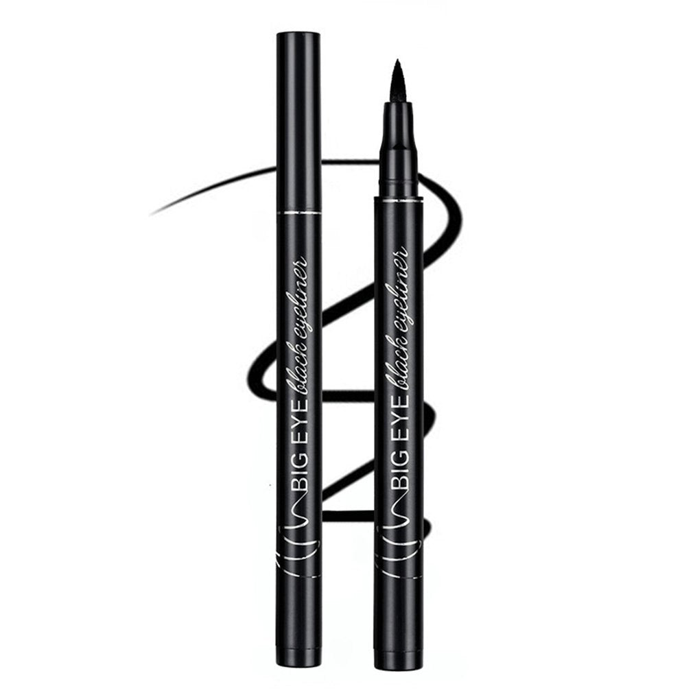 Eyeliner Pen Waterproof Not Blooming Eyeliner Pen Long-Lasting Waterproof Eyeliner Lasting Not Blooming Makeup - ebowsos