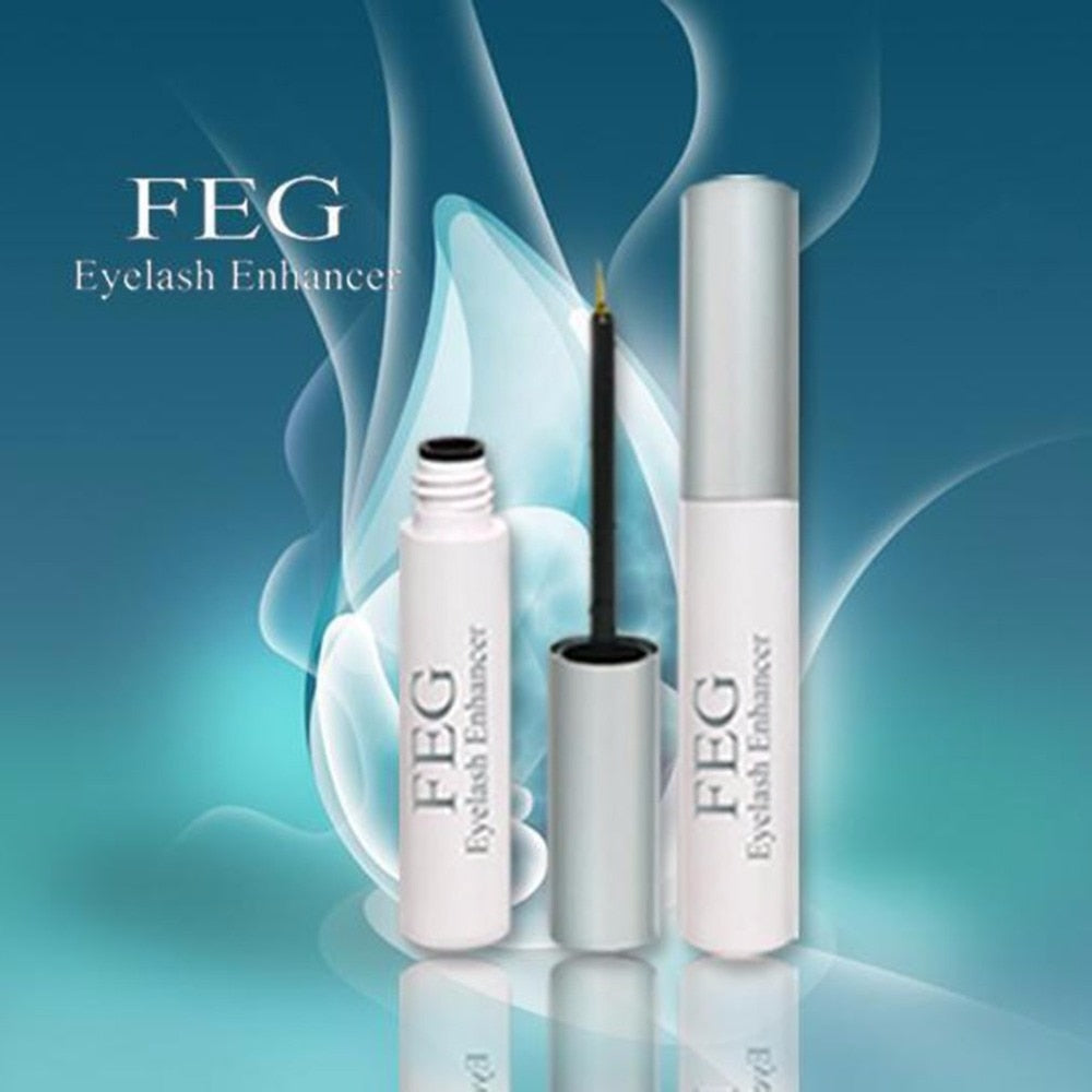 FEG 3ML Portable Women Eyelash Growth Liquid Natural Chinese Herbal Formula Eyelash Enhancer Longer Thicker Liquid Makeup Tool - ebowsos
