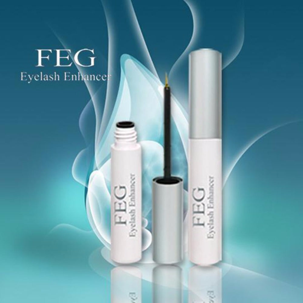 FEG 3ML Portable Women Eyelash Growth Treatment Liquid Natural Chinese Herbal Formula Eyelash Enhancer Longer Thicker Liquid - ebowsos