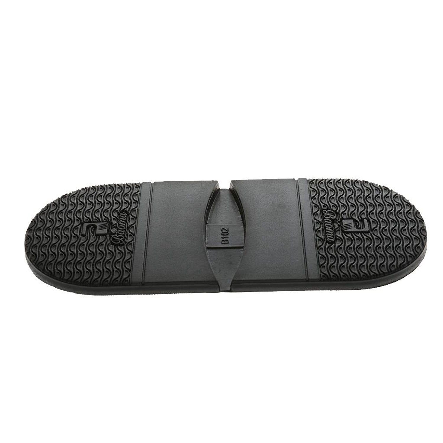 1 Pair Shoe's Non-slip Rubber Heel Insole Shoes Repair 6.5mm - ebowsos