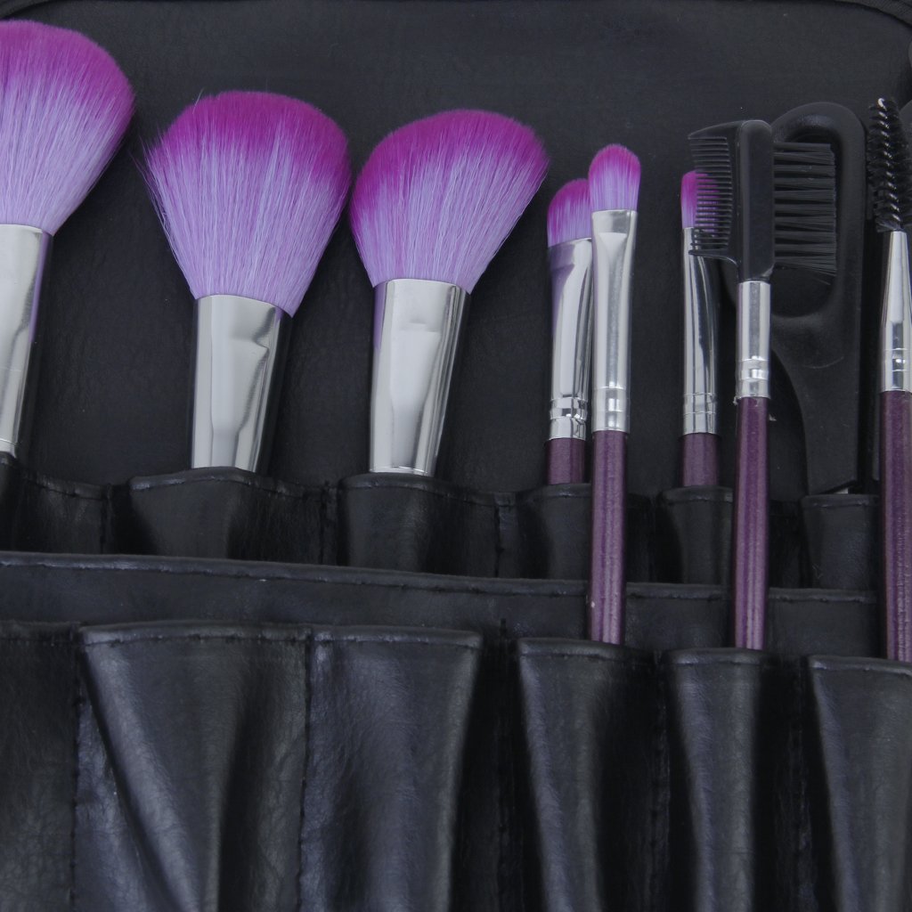 100% Brand New 12 Slot with 1 Big Compartment Empty Belt Pouch (Make up brushes not included) - ebowsos