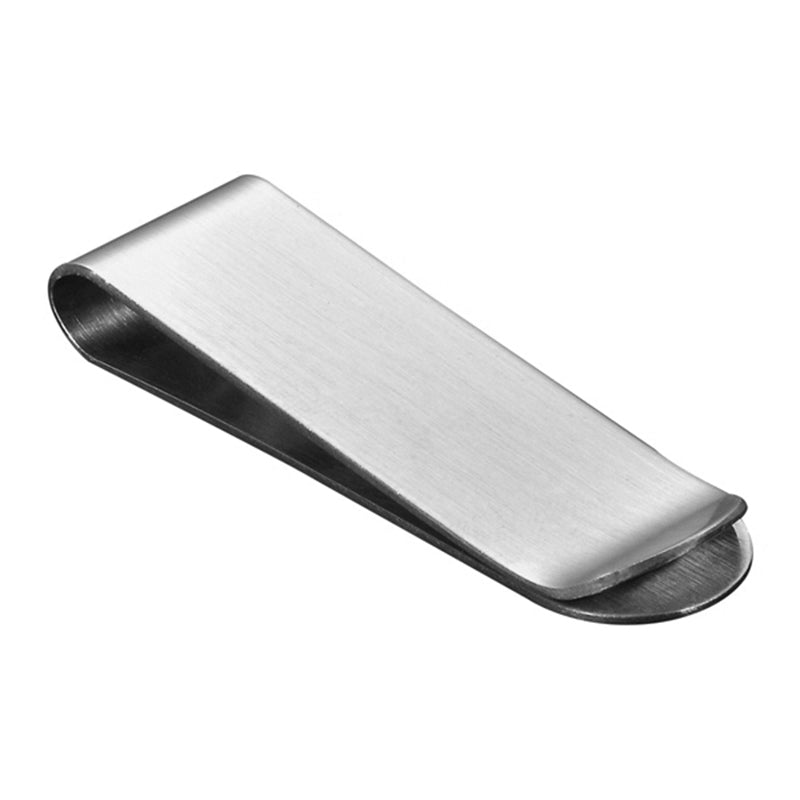 10pc Money Clip Stainless Steel Matt-Silver Finish in gift box - ebowsos