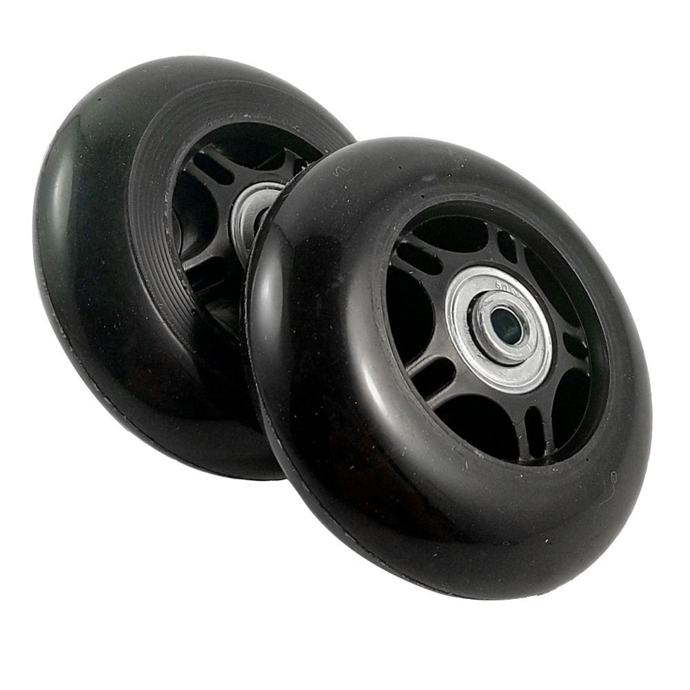 2 Set Luggage Suitcase Replacement Wheels OD 80mm - ebowsos