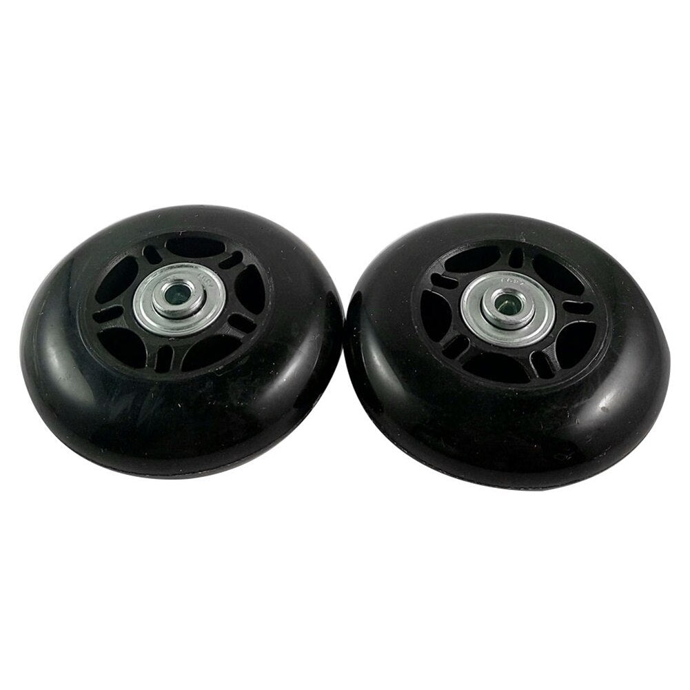 2 Set Luggage Suitcase Replacement Wheels OD 80mm - ebowsos