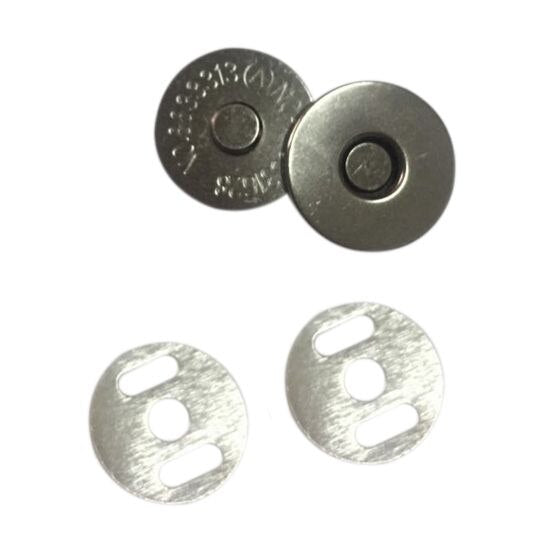 24 Sets Magnetic Button Clasp Snaps - Purses, Bags, Clothes - No Tools Required - size:18mm Bronze - ebowsos
