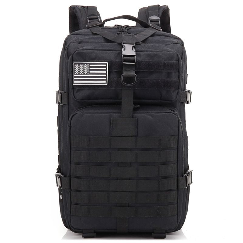 34L Tactical Assault Pack Backpack Army Molle Waterproof Bug Out Bag Small Rucksack for Outdoor Hiking Camping Hunting - ebowsos