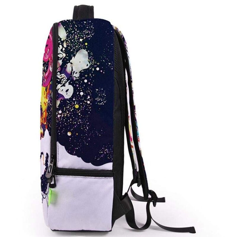 3D Noctilucent Backpack Unisex Fluorescent School Backpack Student Backpack Student Backpack (Y) - ebowsos